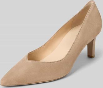H&ouml;gl Pumps aus echtem Leder Modell Boulevard in Taupe, Gr&ouml;&szlig;e 37