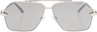 Versace Ve 2284 Zonnebril - Heren - Zonnebrillen - Grijs - 63 MM - Accessoires