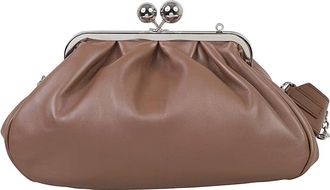 Max Mara Dames, Tassen, Bruin, Maat: ONE Size Leer