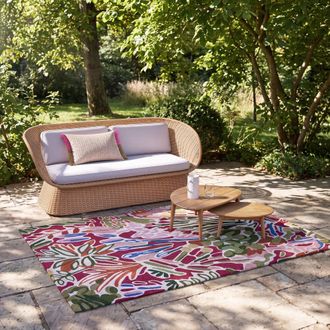 Maisons du monde Alfombra de exterior con estampado multicolor, 160x230 cm