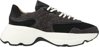 Nubikk Ross Zay sneaker - Dames - Schoenen - Zwart - Maat: 41 EU Leer