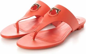 Ferragamo Womens Enfola 1Cm Sandal In Coral