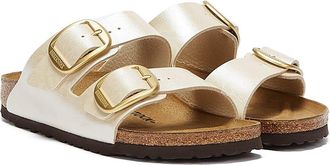 Birkenstock Pantoufles Birkenstock Arizona Bigbuckle Blanc Perle