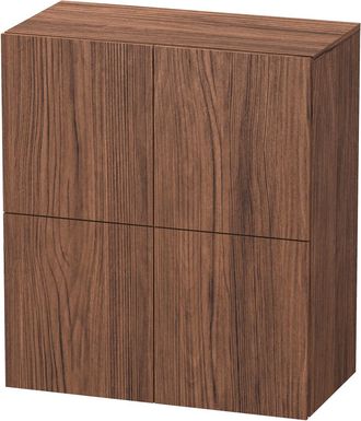 Duravit Armario Duravit L-cube 700x363x800mm Nogal Oscuro
