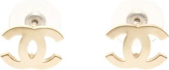 Chanel 2005 Interlocking CC earrings - Goud