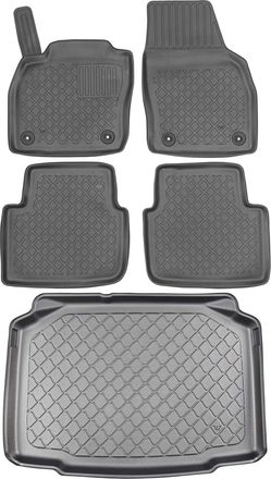 OEM Juego De Alfombrillas Para Coche Y Alfombrilla Para Maletero Para Skoda Kamiq Suv A Partir De Septiembre De 2019
