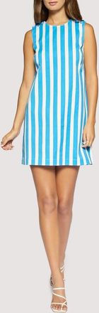 Lost + Wander Crete Reverie Stripe Stretch Cotton Minidress in Blue-White-Stripe at Nordstrom, Size X-Small