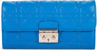 Dior Portafoglio Miss Dior - Blu