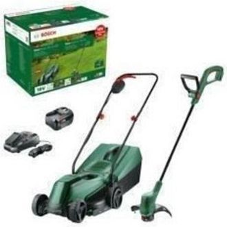 Bosch Pack 18v Cortac&eacute;sped Easymower + Easygrasscut + X1 Bater&iacute;a 4,0 Ah Y Cargador
