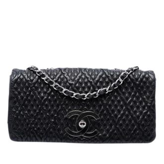 Chanel Pre-owned Flap Shoulder Bag - Dames - Pre-owned - Zwart - Maat: ONE Size Leer