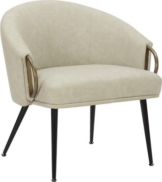 Worldwide Home Furnishings Mid-Century Modern Accent Chair