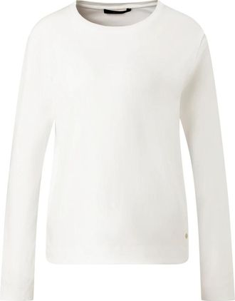 Windsor Stijlvol Dt 910 Model - Dames - Longsleeves - Wit - XL - Katoen - Tops