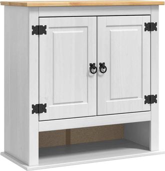 vidaXL Mueble Colgante Corona Blanco 70 X 33 X 71,5 Cm Vidaxl