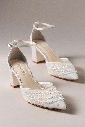 Bella Belle Perla Pearl Block Heels