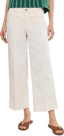 NYDJ Teresa Jeans Womens Clothing Vintage White : 14 27, Cotton/Denim/Elastane