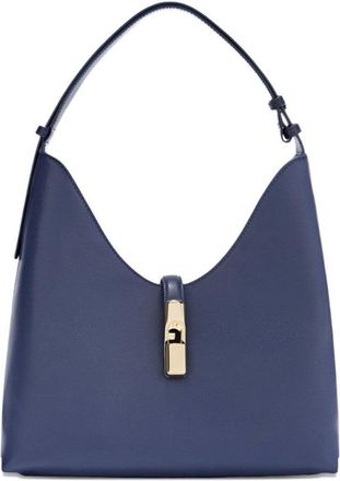 Furla Structured Handbag With Gold-Tone Clasp Detail