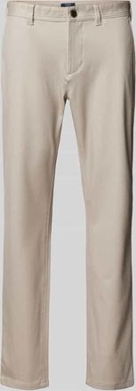 Mc Neal Slim Fit Chino mit Eingrifftaschen in Beige, Gr&ouml;&szlig;e 44