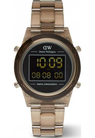 Daniel Wellington Womens DW00100761 Retro Digital Watch - Brown - One Size