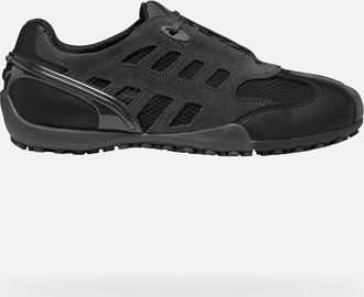 Geox Scarpe Archive Snake Donna Nero/grigio Scuro