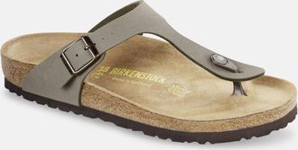 Birkenstock Womens Gizeh Regular Fit Stone 043391 - Grey - Size UK 7.5