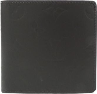 Louis Vuitton Marron Monogram Glac&eacute; Wallet (Bi-Fold) (Pre-Owned)