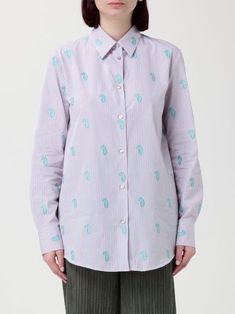 Etro Camicia casual Etro in seta a righe con stampa Paisley