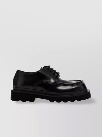 Dolce & Gabbana leather derby lace-up shoes