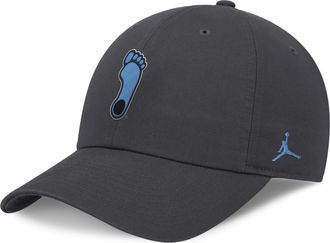 Nike Jordan Mens North Carolina Club Jordan Brand College Adjustable Hat in Grey | JC0106FNCN-KKE