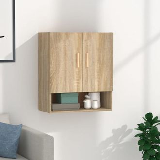 vidaXL Armario De Pared Madera Contrachapada Roble Sonoma 60x31x70 Cm Vidaxl