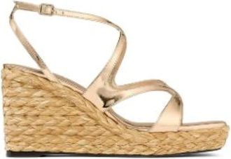 Jimmy Choo London Schoenen, Dames, Geel, 38 EU, Leer, Ayla Espadrilles
