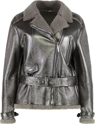 Alberta Ferretti Jacket In Sheepskin