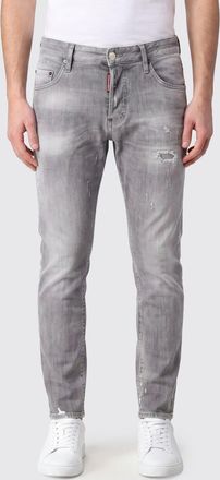 Dsquared2 Jeans Skater skinny fit in denim stretch con effetto usurato
