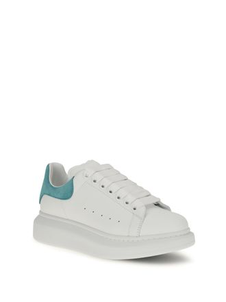 Alexander McQueen Oversize Leather Sneakers - White