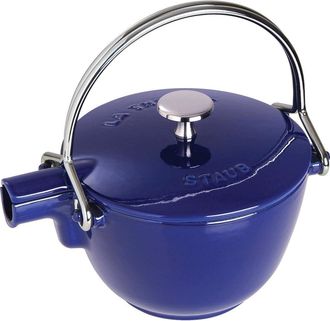 Staub Cast Iron 1-qt Round Tea Kettle