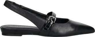 Marc O'Polo Penelope 2A - Dames - Ballerinas - Zwart - 37 EU - Schoenen
