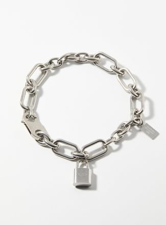 Acne Studios Mens Lock and chain choker
