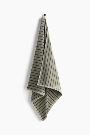 H&M Gestreiftes Badehandtuch - Green