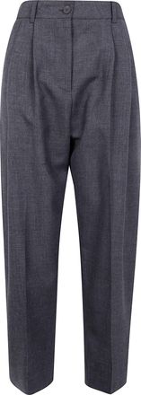 STUDIO NICHOLSON Acuna Double Pleat Front Pant
