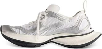 Balenciaga Circuit round-toe sneakers - men - Mesh/Polyurethane/Fabric/Rubber - 44 - White