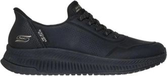 Skechers Bobs Sport Squad Chaos 4 - Dames - Sneakers - Zwart - 37 EU - Schoenen