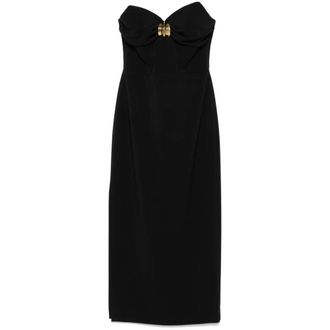 Elisabetta Franchi Zwarte jurk voor vrouwen - Dames - Feestkleedjes - Zwart - XS - Kleedjes