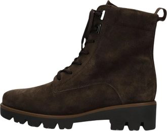 Gabor 055 Veterlaarzen - Dames - Veterlaarzen - Bruin - 41 EU - Schoenen