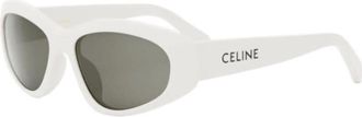 Celine Smoke Cat Eye Ladies Sunglasses CL40279U 25A 57