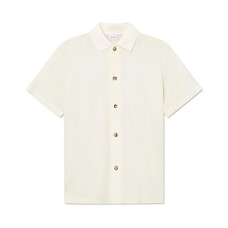 Les Deux Heren, Overhemden, Beige, Maat: S Katoen