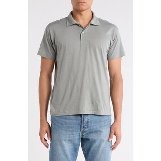 Buck Mason Cotton & Cashmere Polo in Seagrass at Nordstrom Rack, Size Large