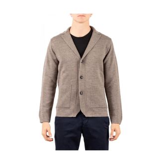 Ferrante Heren, Truien, Bruin, Maat: 2XL Leer