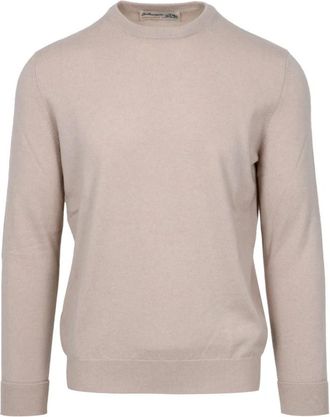 Ballantyne Kasjmier Duifgrijs Trui - Heren - Cashmere truien - Grijs - 2XL - Kasjmier - Truien & Vesten