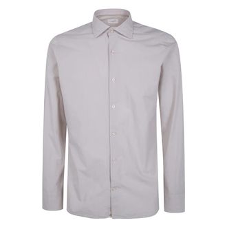 Tintoria Mattei Formal Shirts - Heren - Zakelijke Overhemden - Beige - XL - Overhemden