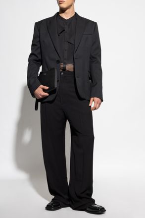 Dsquared2 Transparent Shirt, Mens, Black