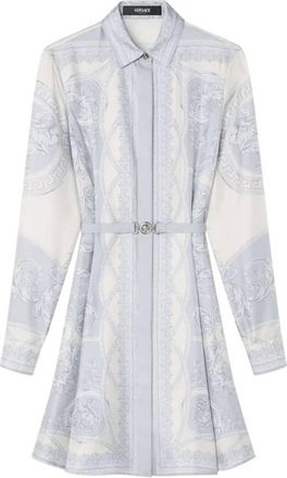 Versace La Coupe Des Dieux Mini Shirt Dress, Brand Size 40 ( US Size 4 )